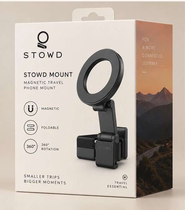 The STOWD Mount retail box